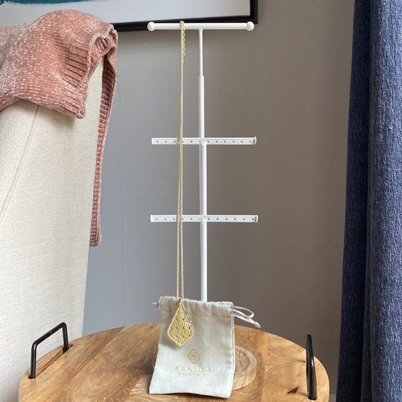 Kendra Scott Aiden Gold Statement Necklace - Picture 2 of 4